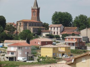 Village de Saint Léon dans le sud-est de la Haute Garonne