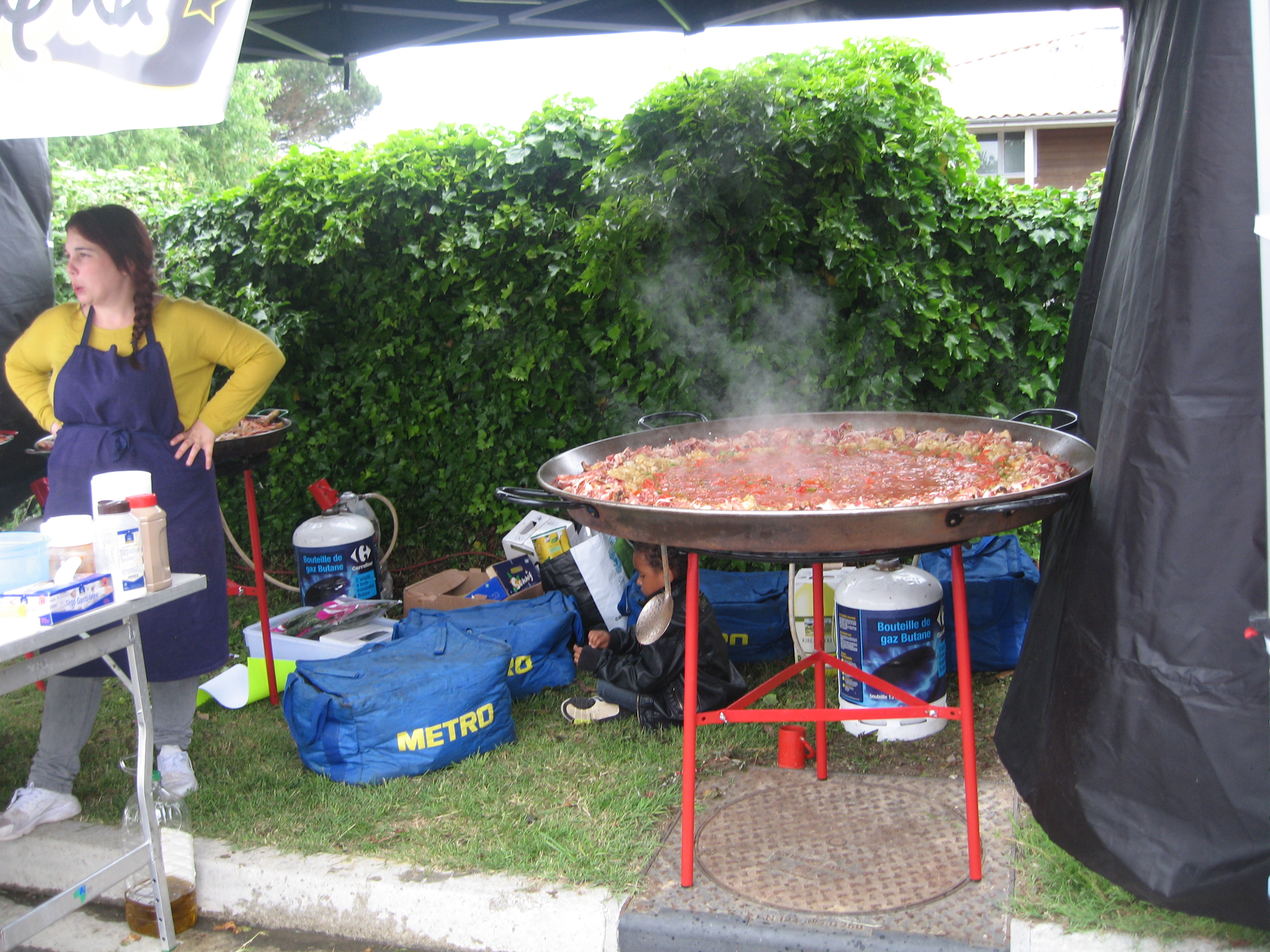 Paella géante