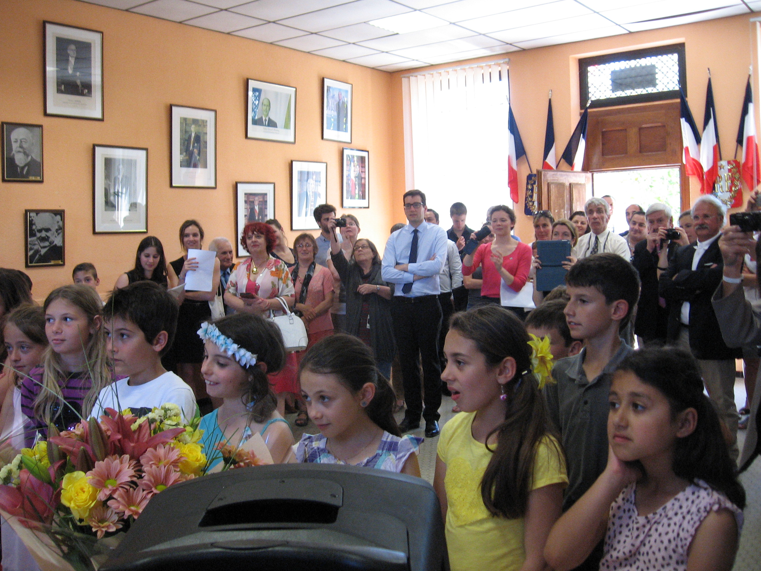 Le public dans la salle