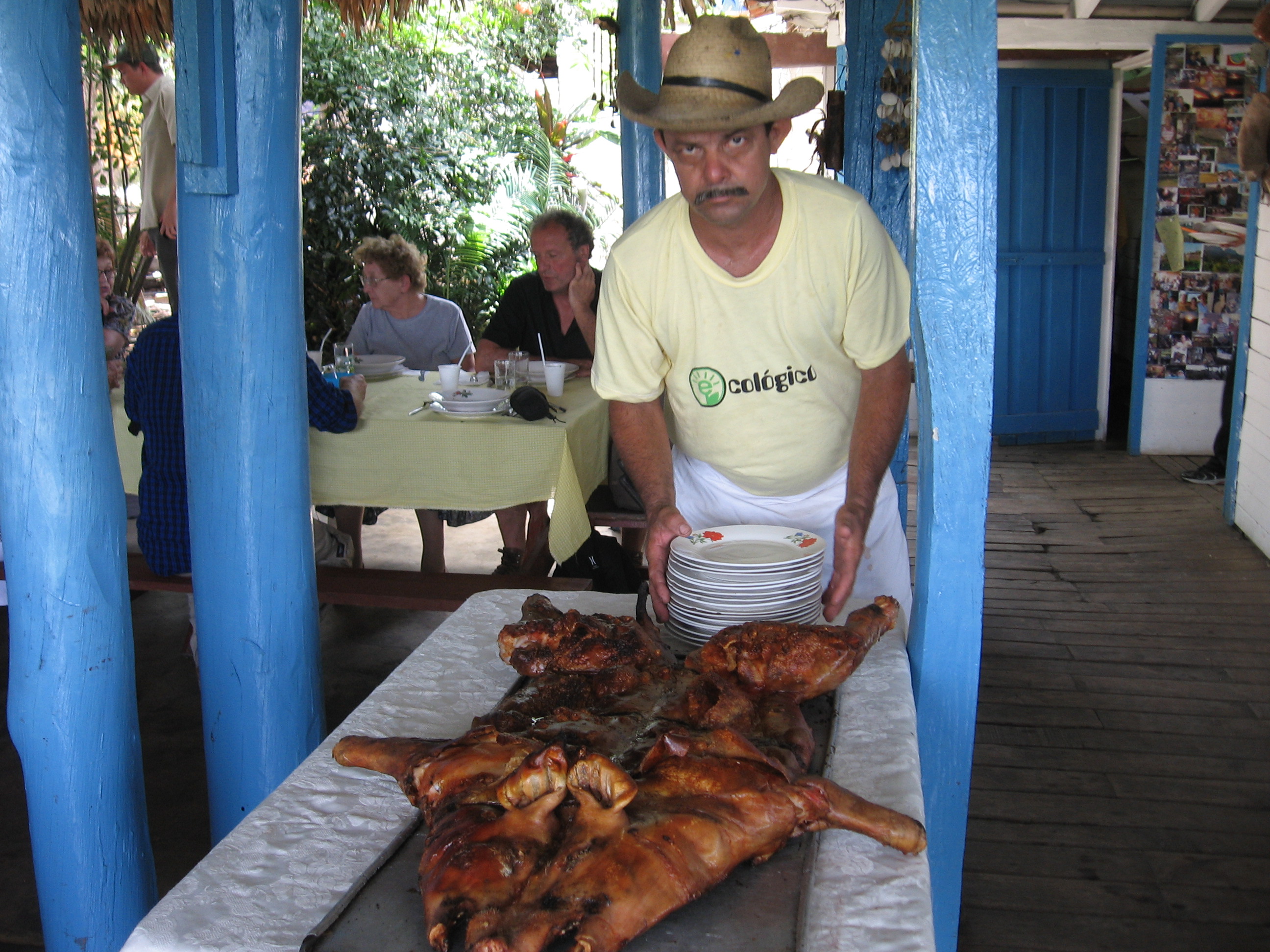 Repas agro écologique vallée del silencio