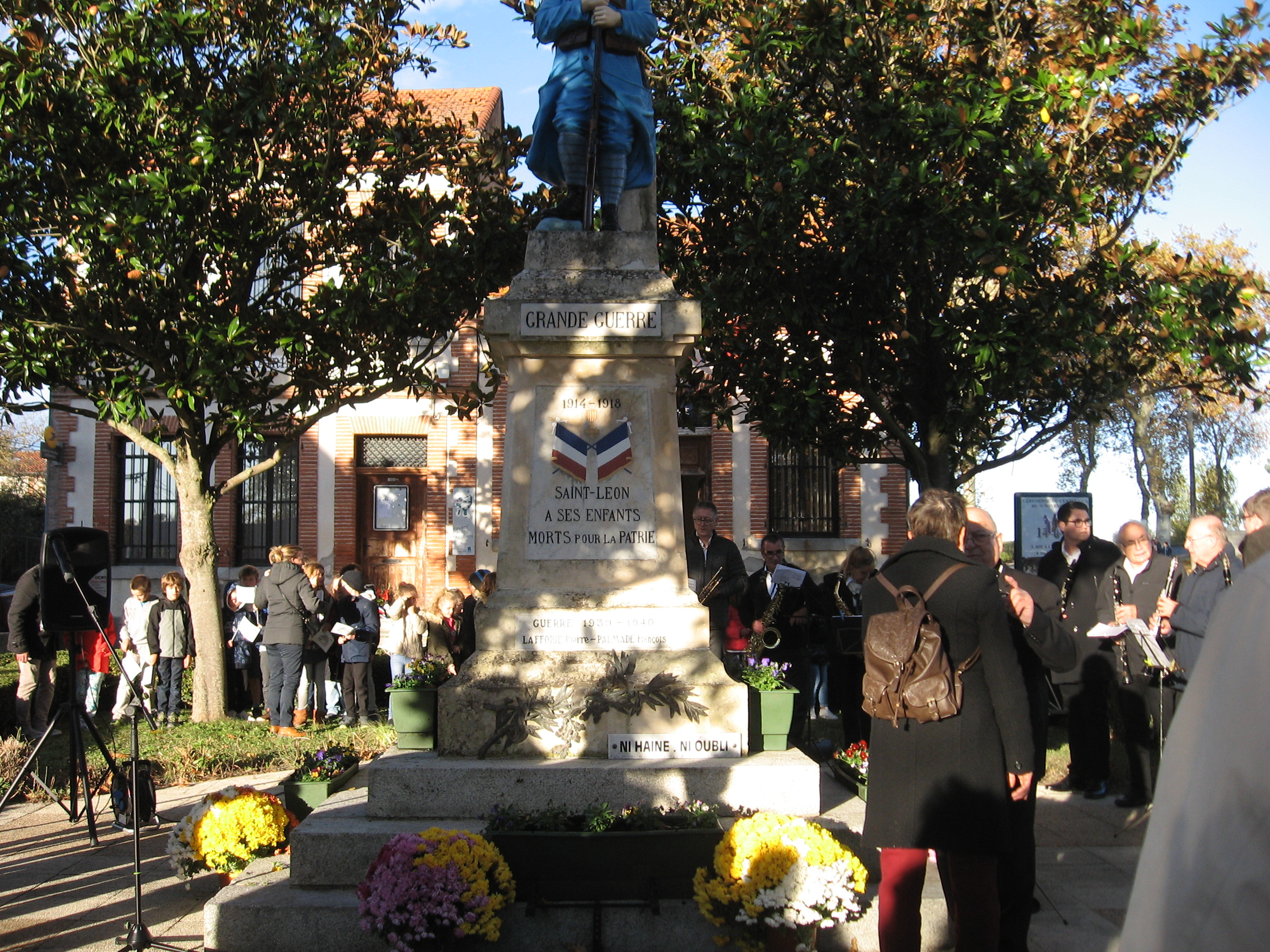 Monument aux Morts de Saint-Léon