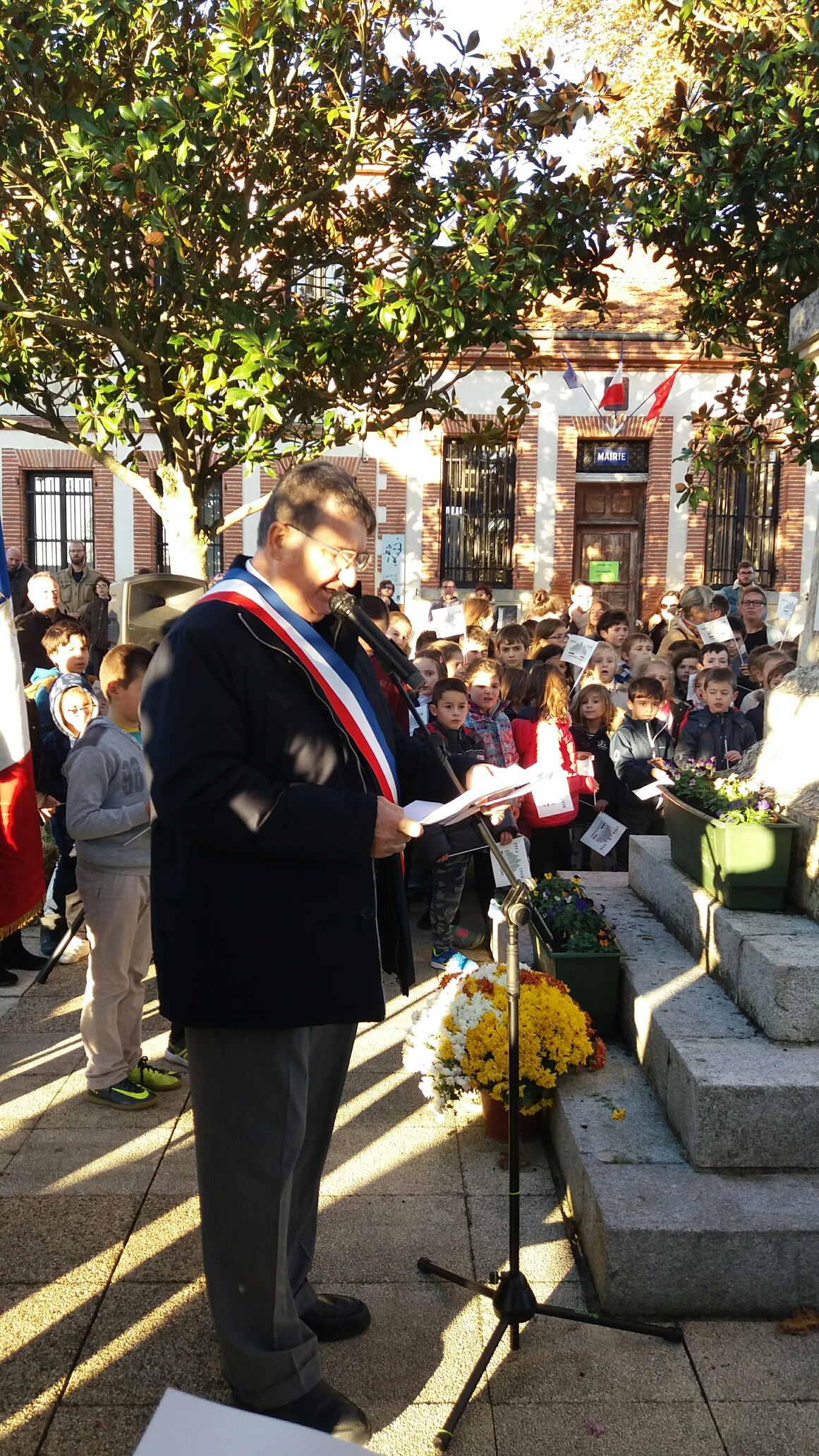 discours de Mr Le Maire